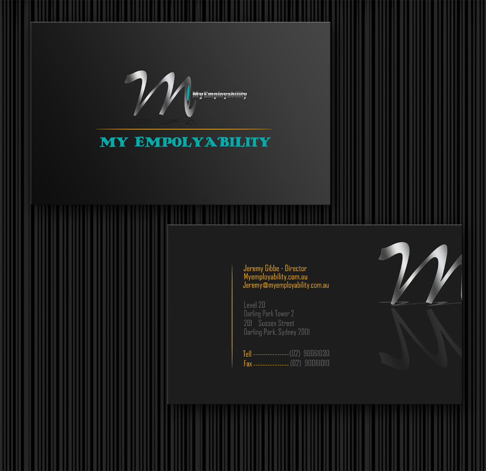 Diseño de Tarjeta de Presentación por roraaa para Employerbility | Diseño #212223