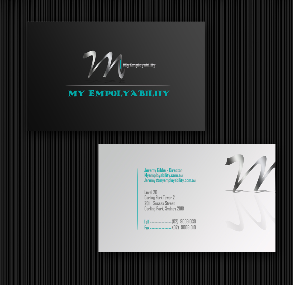 Diseño de Tarjeta de Presentación por roraaa para Employerbility | Diseño #212228