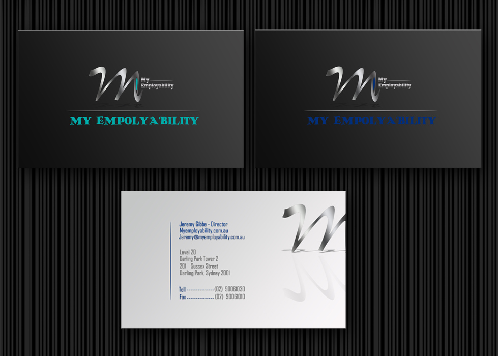 Diseño de Tarjeta de Presentación por roraaa para Employerbility | Diseño #212258