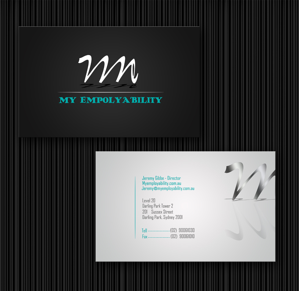 Diseño de Tarjeta de Presentación por roraaa para Employerbility | Diseño #215456