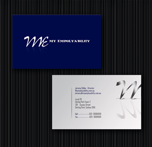 Design de Carte de Visite par roraaa pour Employerbility | Design : #219381