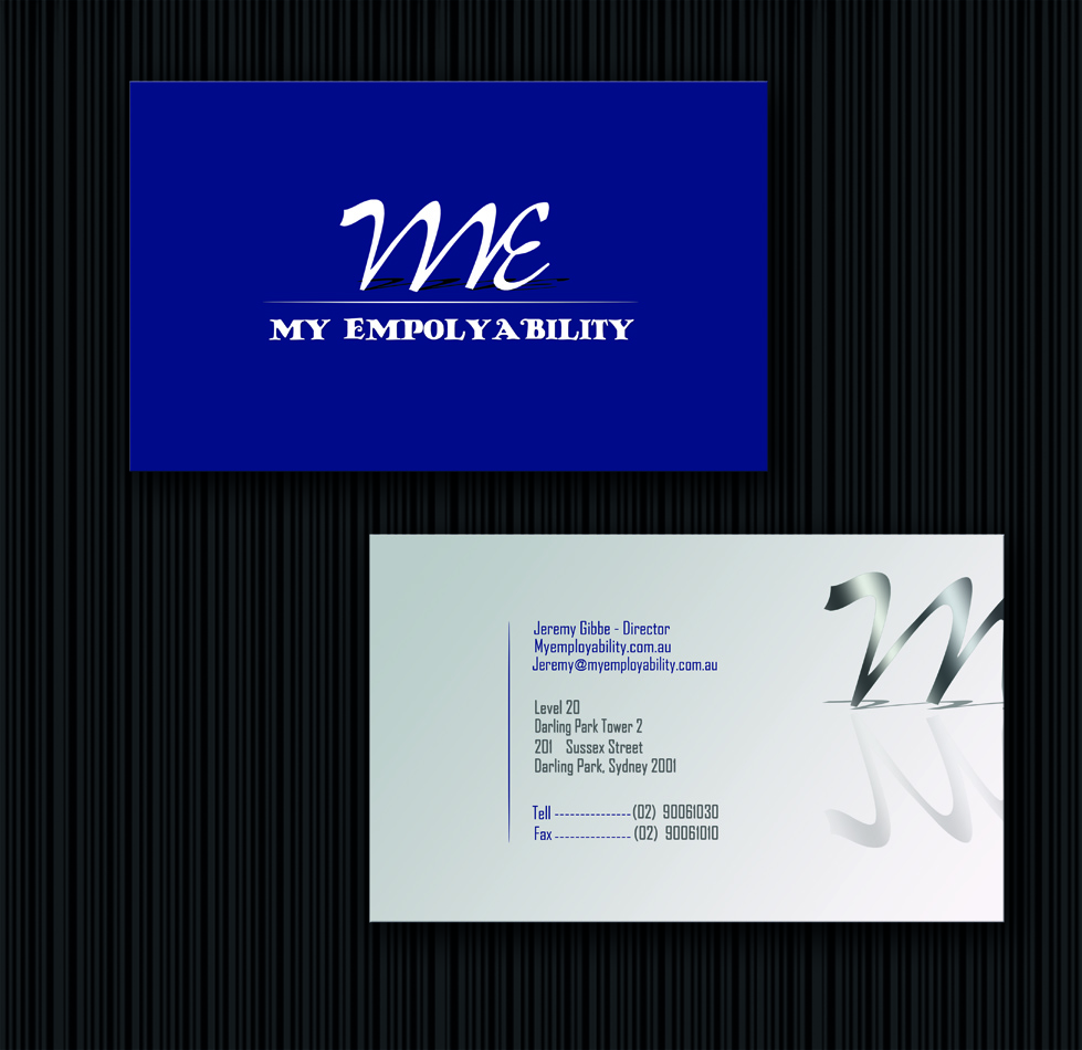 Design de Carte de Visite par roraaa pour Employerbility | Design : #221556