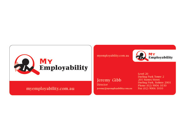 Diseño de Tarjeta de Presentación por Biswajit para Employerbility | Diseño #210551