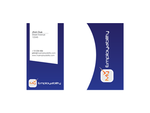 Diseño de Tarjeta de Presentación por viniandra para Employerbility | Diseño: #207598