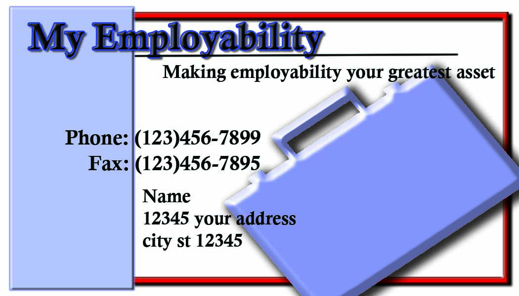 Business Card Design by vreasdesign for Employerbility | Design #204359