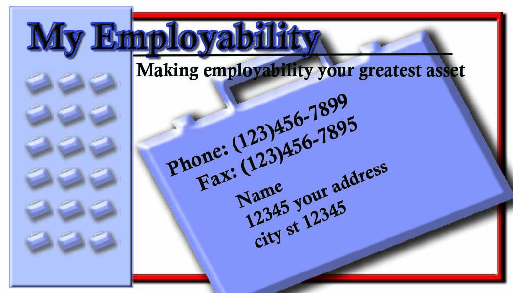 Diseño de Tarjeta de Presentación por vreasdesign para Employerbility | Diseño #204361