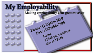 Diseño de Tarjeta de Presentación por vreasdesign para Employerbility | Diseño: #204361