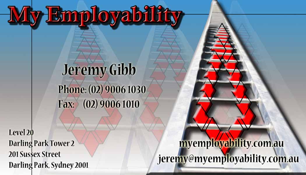 Diseño de Tarjeta de Presentación por vreasdesign para Employerbility | Diseño #207042