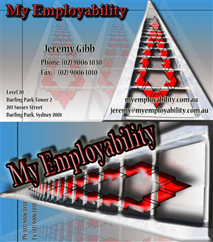 Diseño de Tarjeta de Presentación por vreasdesign para Employerbility | Diseño: #207049