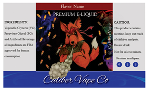 Label Design by shajufreelanceart