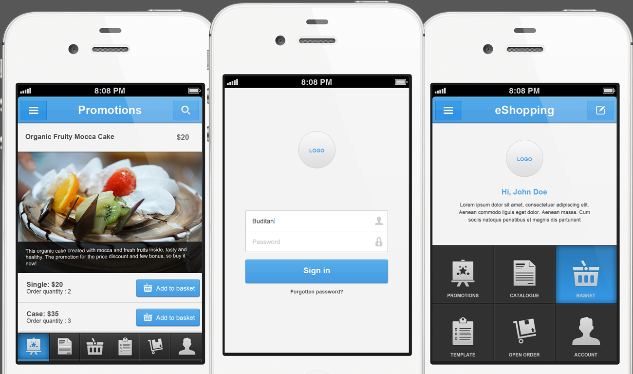 App Design by Budi Tanrim for GSB | Design #1355950
