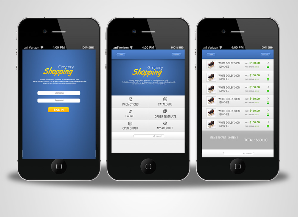 Diseño de aplicación (App) por eMango para GSB | Diseño #1342264