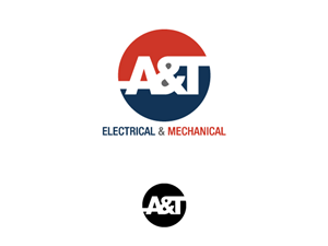 A&T Electrical and Mechanical Services | Logo Design by Kitchenfoil