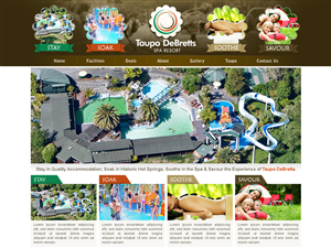Spa Resort Website | Diseño Web por Mayank Patel