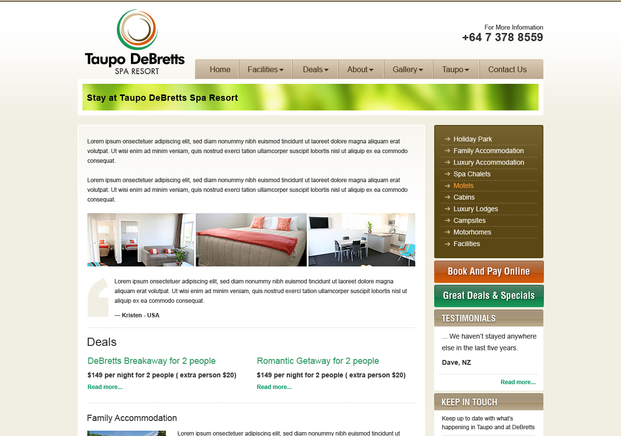Web Design by Manuli for this project | Design #218785