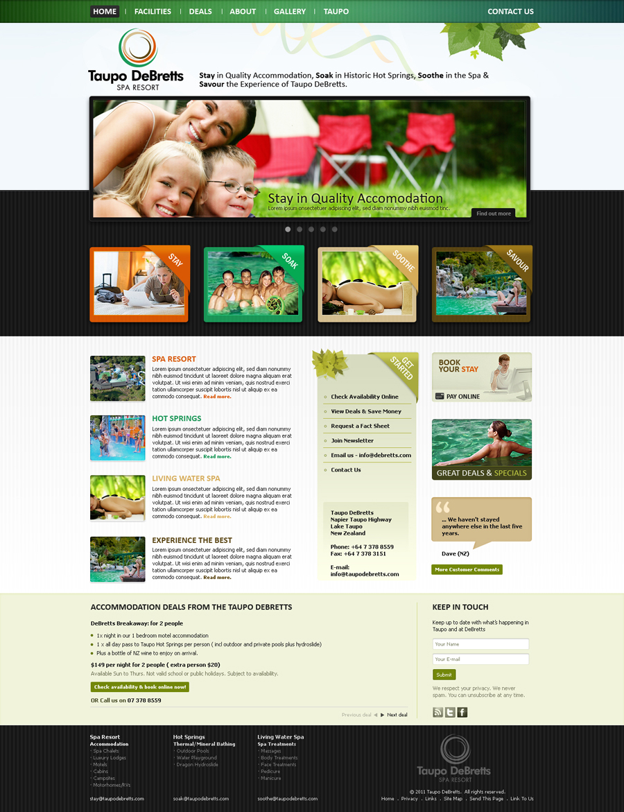 Web Design by James for this project | Design #217634