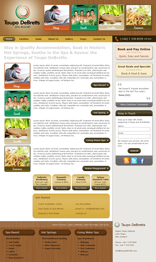 Web Design by Studio33in for this project | Design #212719