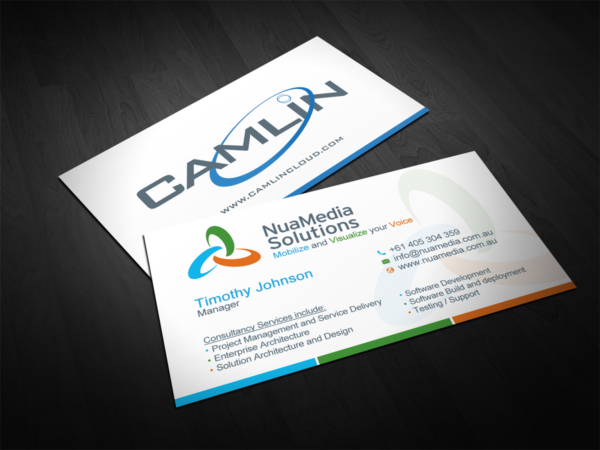 Business Card Design by diRtY.EMM for this project | Design #1312011