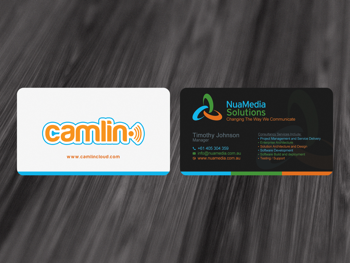 Business Card Design by diRtY.EMM for this project | Design: #1398056
