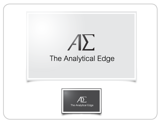 Logo Design by Dawid Tuminski for The Analytical Edge Pty. Ltd. | Design #1323048