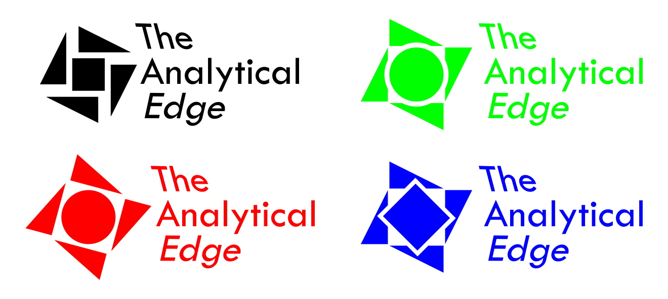 Logo Design by ciacrobulete for The Analytical Edge Pty. Ltd. | Design #1289362