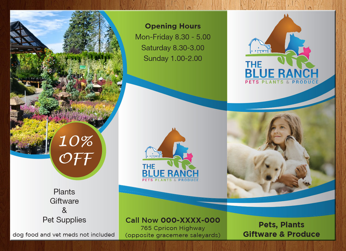 Brochure Design by theblueart for The Pet Company | Design: #4565775
