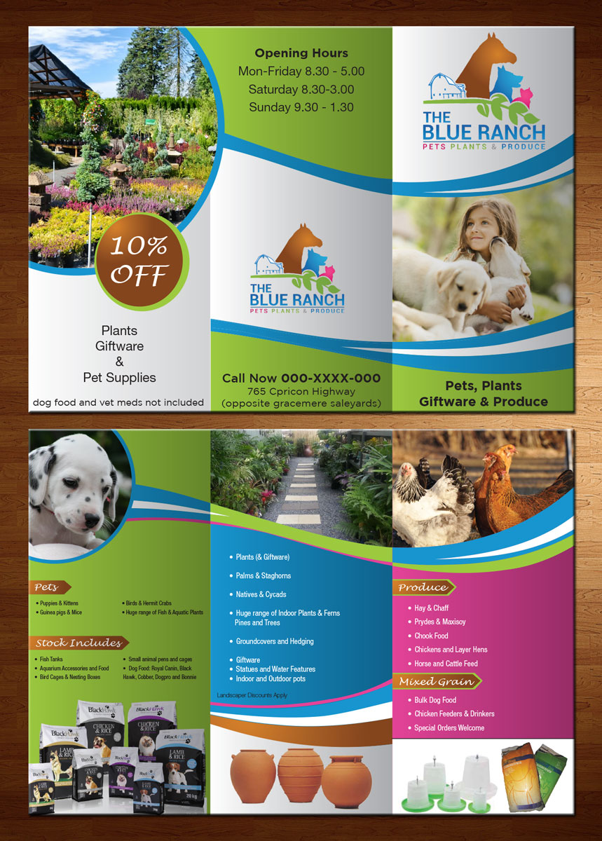 Brochure Design by theblueart for The Pet Company | Design #4578928
