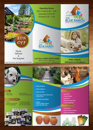Brochure Design by theblueart for The Pet Company | Design: #4578928
