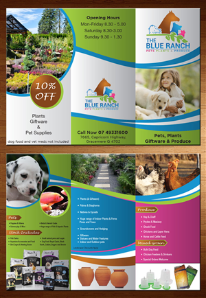 Brochure Design by theblueart for The Pet Company | Design: #4602058