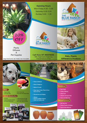 Brochure Design by theblueart for The Pet Company | Design: #4608943