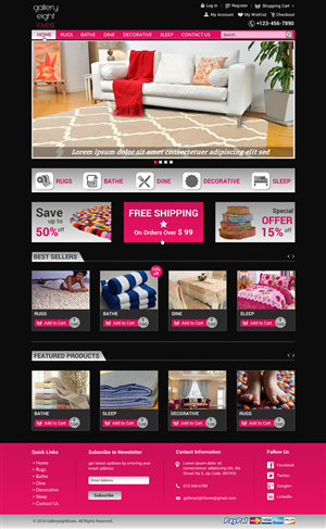 Web-Design von Sbss für dieses Projekt | Design: #4565840