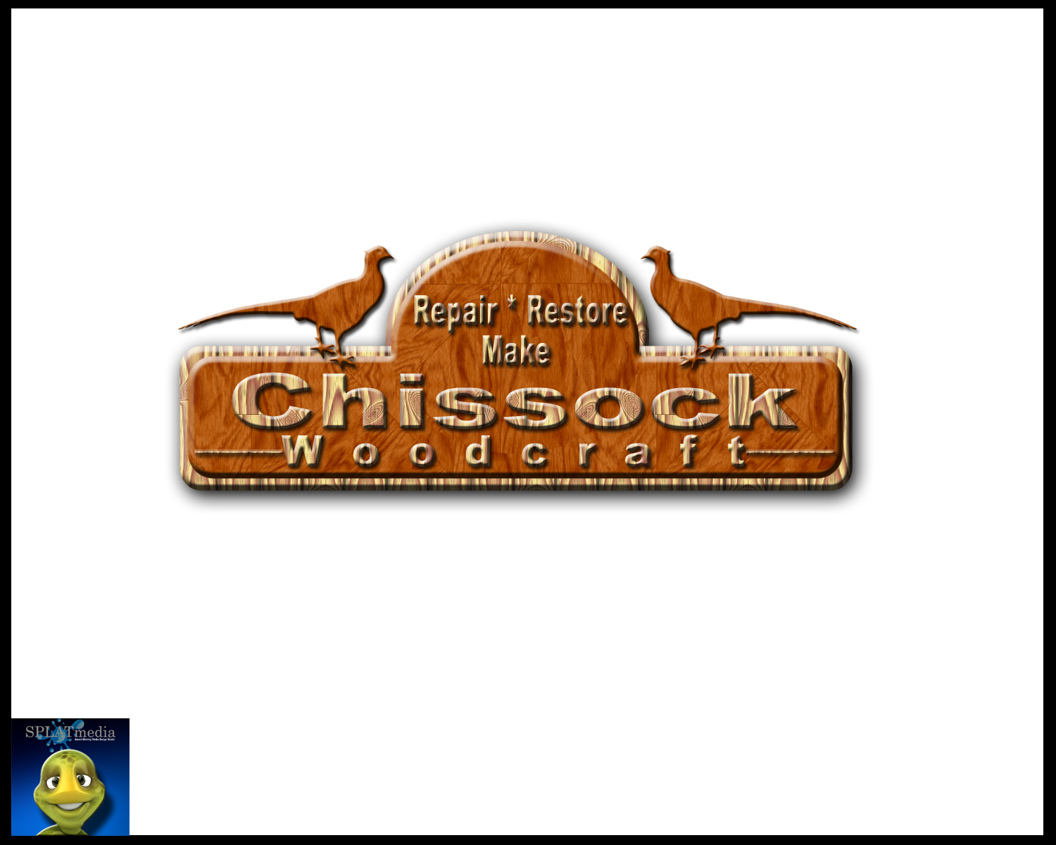 Logo-Design von SPLATmedia für Chissock Woodcraft | Design #208309