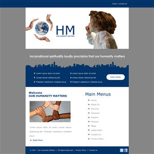 Web Design by Shilpa for this project | Design: #208473