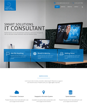 Web Design by Elegant Designs for this project | Design: #4622929