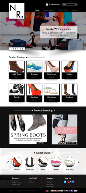 Web Design by Wings on web for this project | Design #4643817