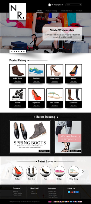 Web Design by Wings on web for this project | Design: #4648411