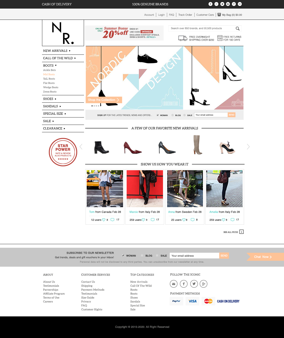 Web-Design von Signature für dieses Projekt | Design #4622571