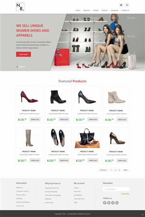Web Design par pb pour ce projet | Design : #4647093