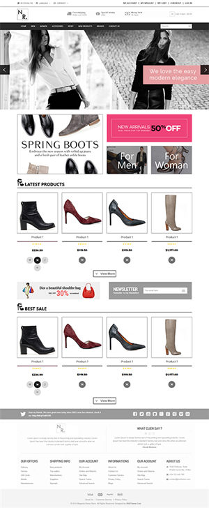 Web Design by iLibart for this project | Design #4589491