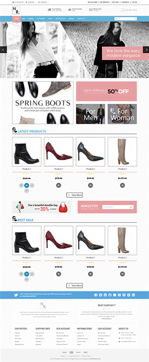 Web Design by iLibart for this project | Design: #4589497