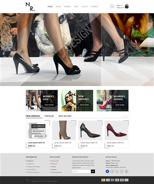 Web Design by Creative Usha for this project | Design: #4651444