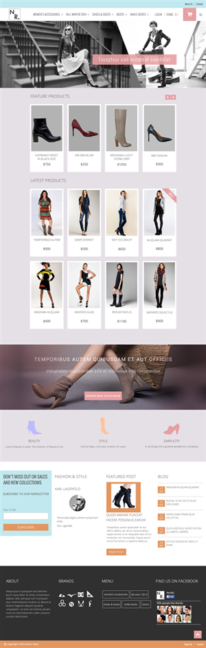 Web Design by Da Miracle for this project | Design #4609258