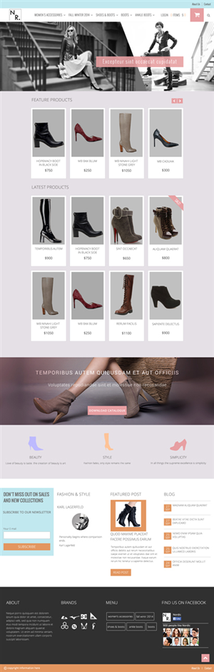Web Design by Da Miracle for this project | Design: #4630562