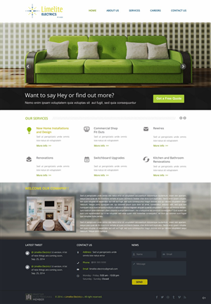 Web Design by pb for this project | Design: #4581759