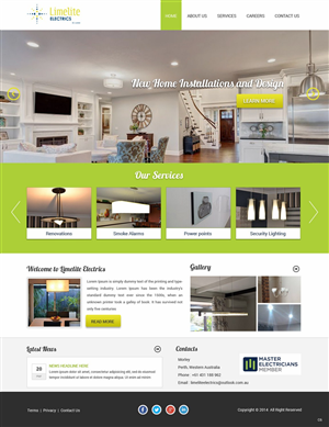 Web Design by pb for this project | Design: #4581808