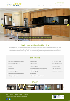 Web Design by pb for this project | Design: #4581813