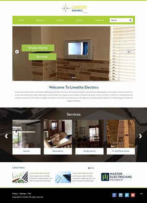 Web Design by pb for this project | Design: #4588325