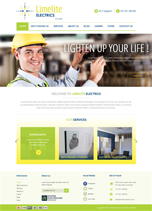 Web Design by Creative Usha for this project | Design: #4580251