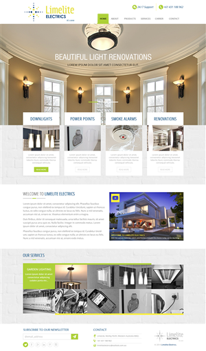 Web Design by Creative Usha for this project | Design #4587728