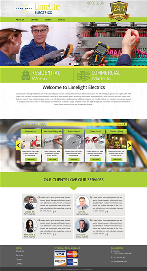 Web Design by Tanvir for this project | Design #4596106